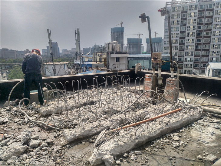 室內拆除公司成都室內現澆樓板拆除公司