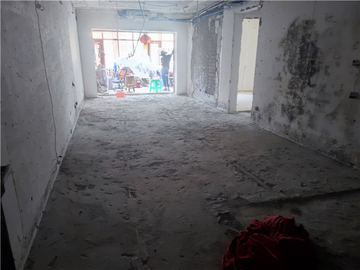 中德英倫聯邦A區家裝拆舊房室內裝修拆除清運案例