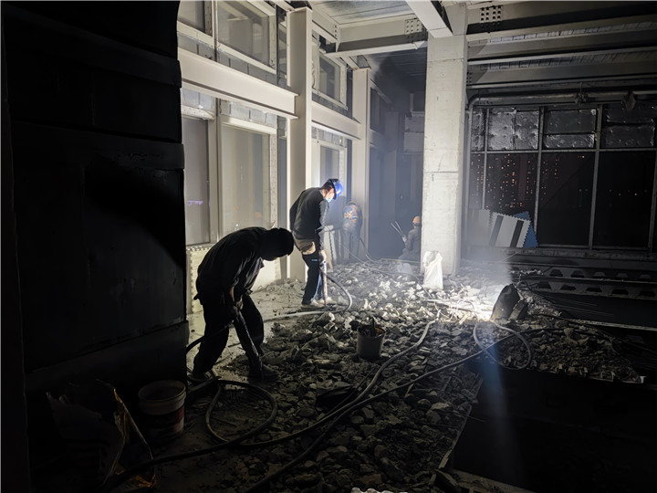 成都辦公室拆除酒吧慢搖吧拆除清運公司339A座拆除案例